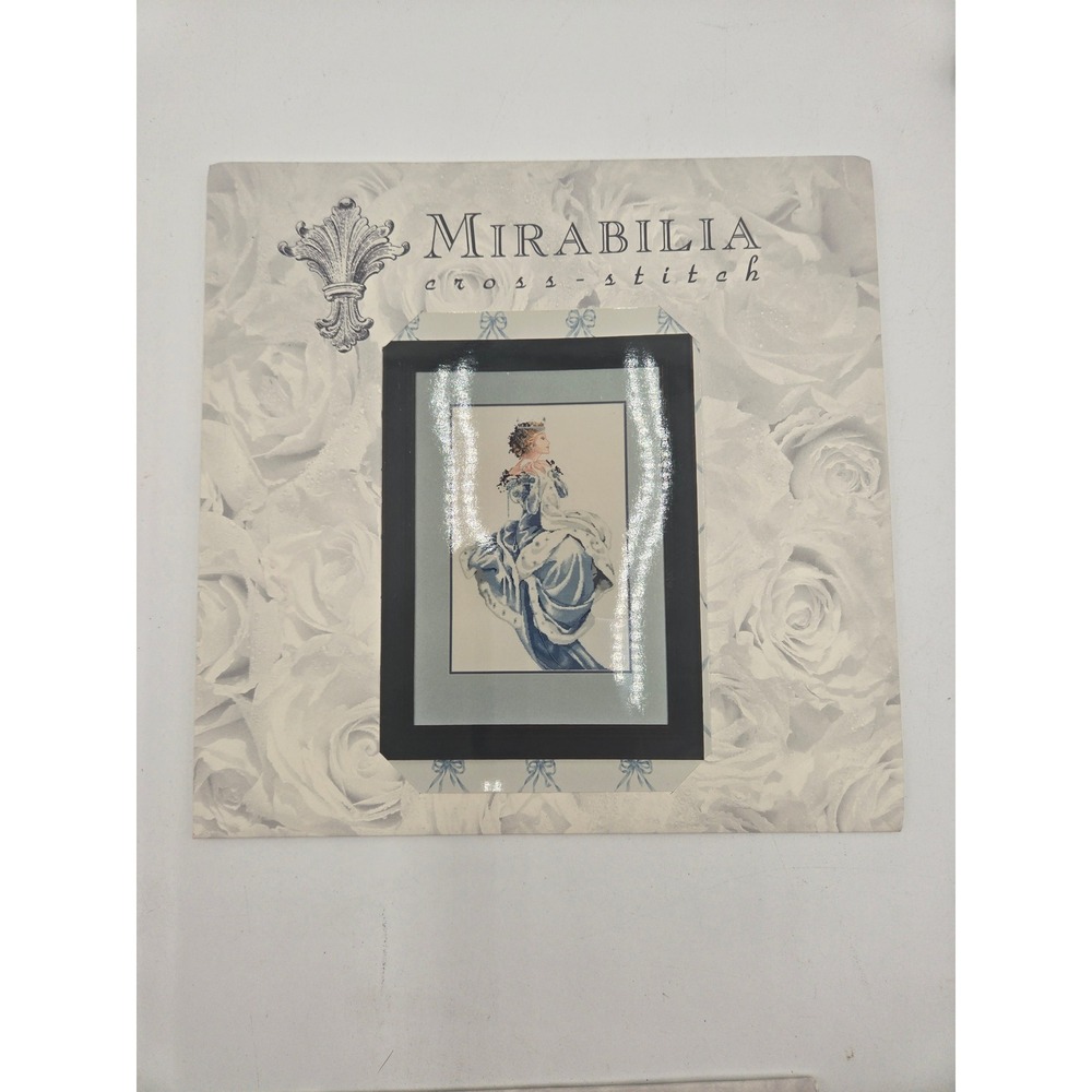Mirabilia Winter Queen Cross Stitch Pattern Nora Corbett 1995 Vintage Chart